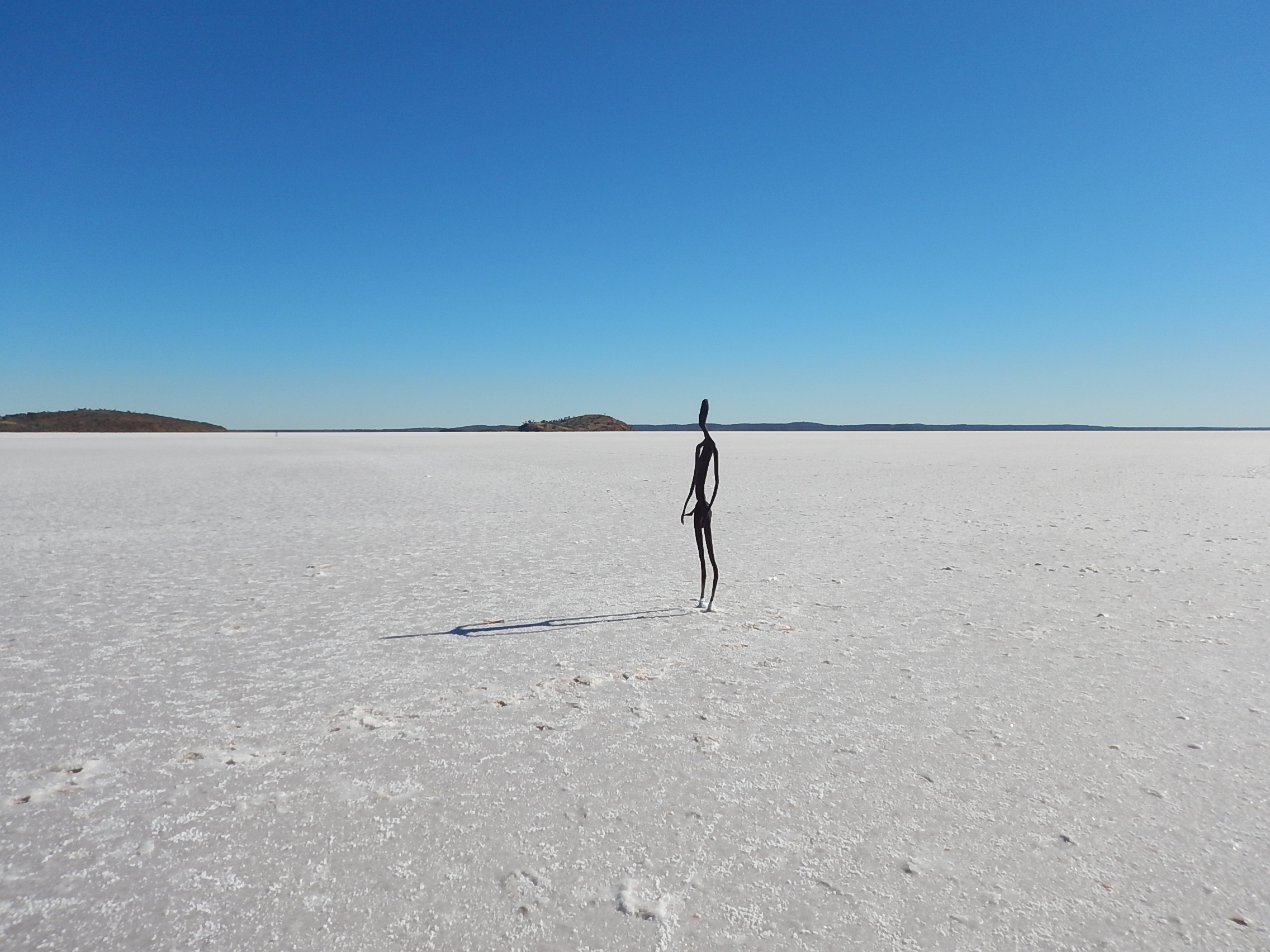 salt flats at lake ballard