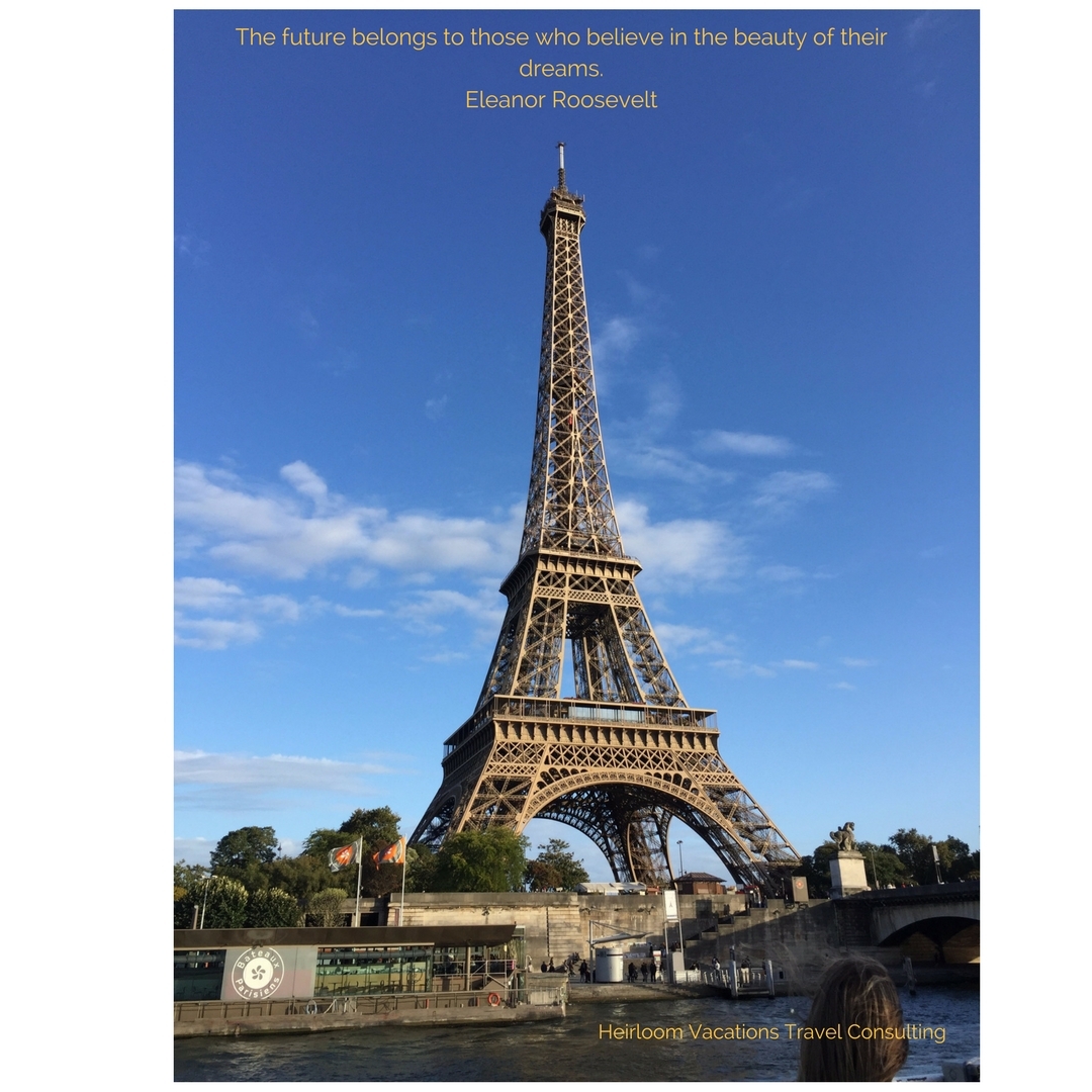 Eiffel Tower picture quote