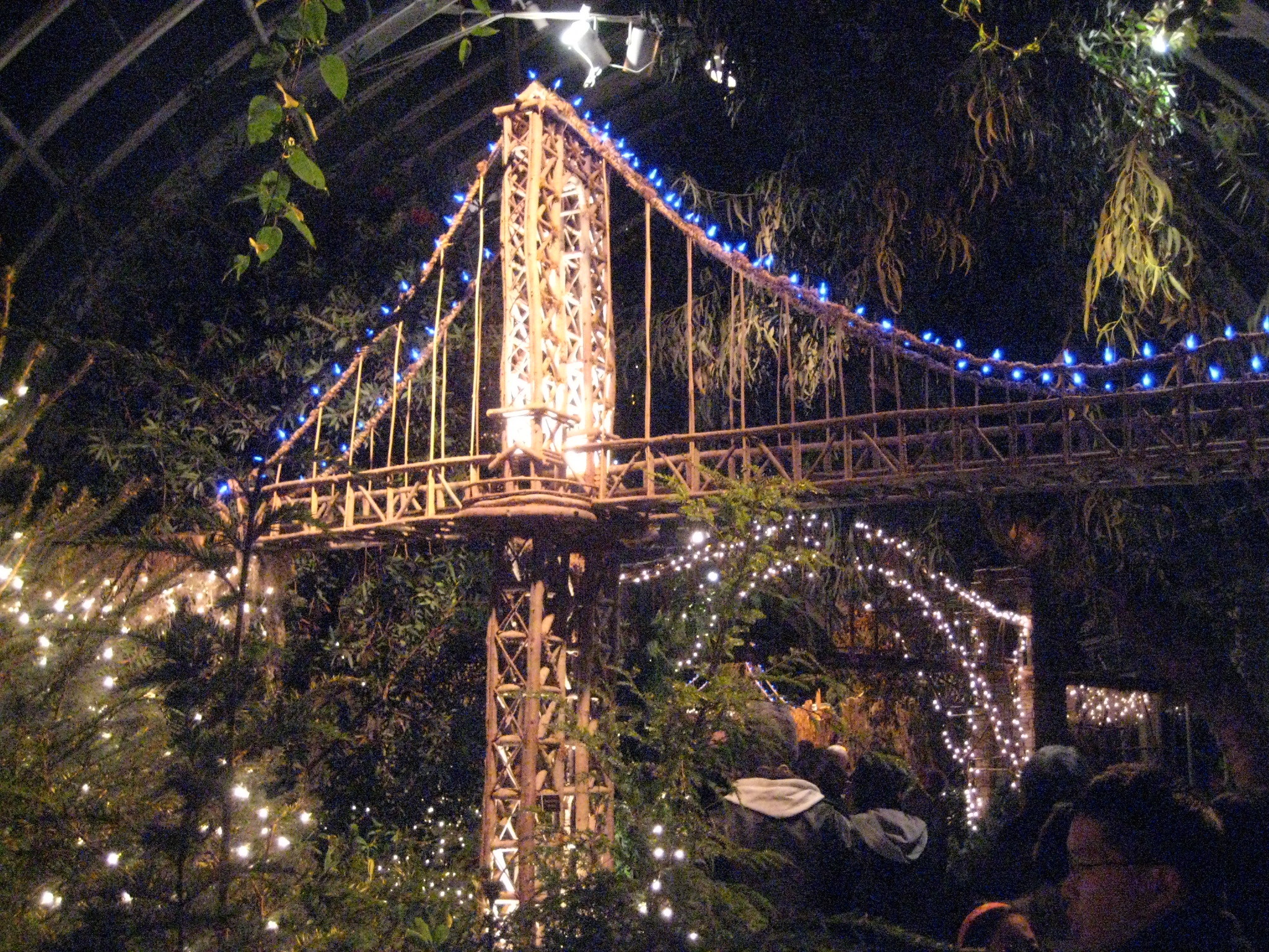 bridge as part of the train show