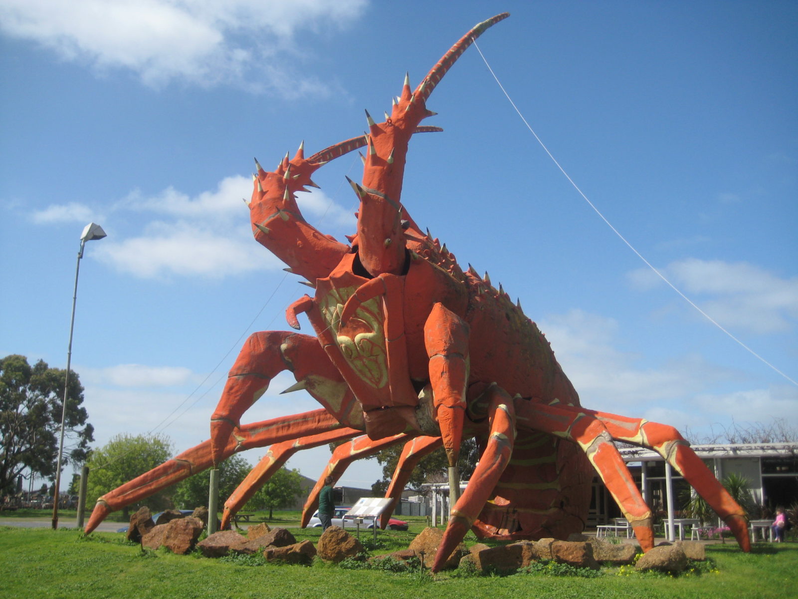 Giant Lobster sculpture in Australia