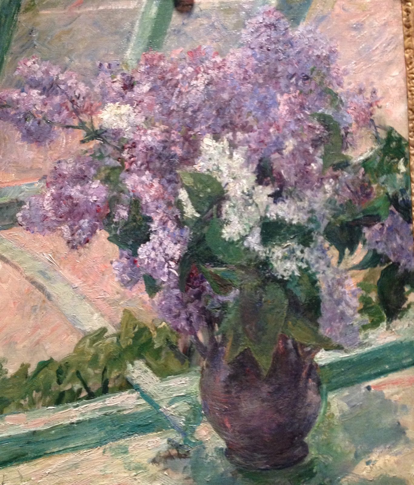 lilac painting