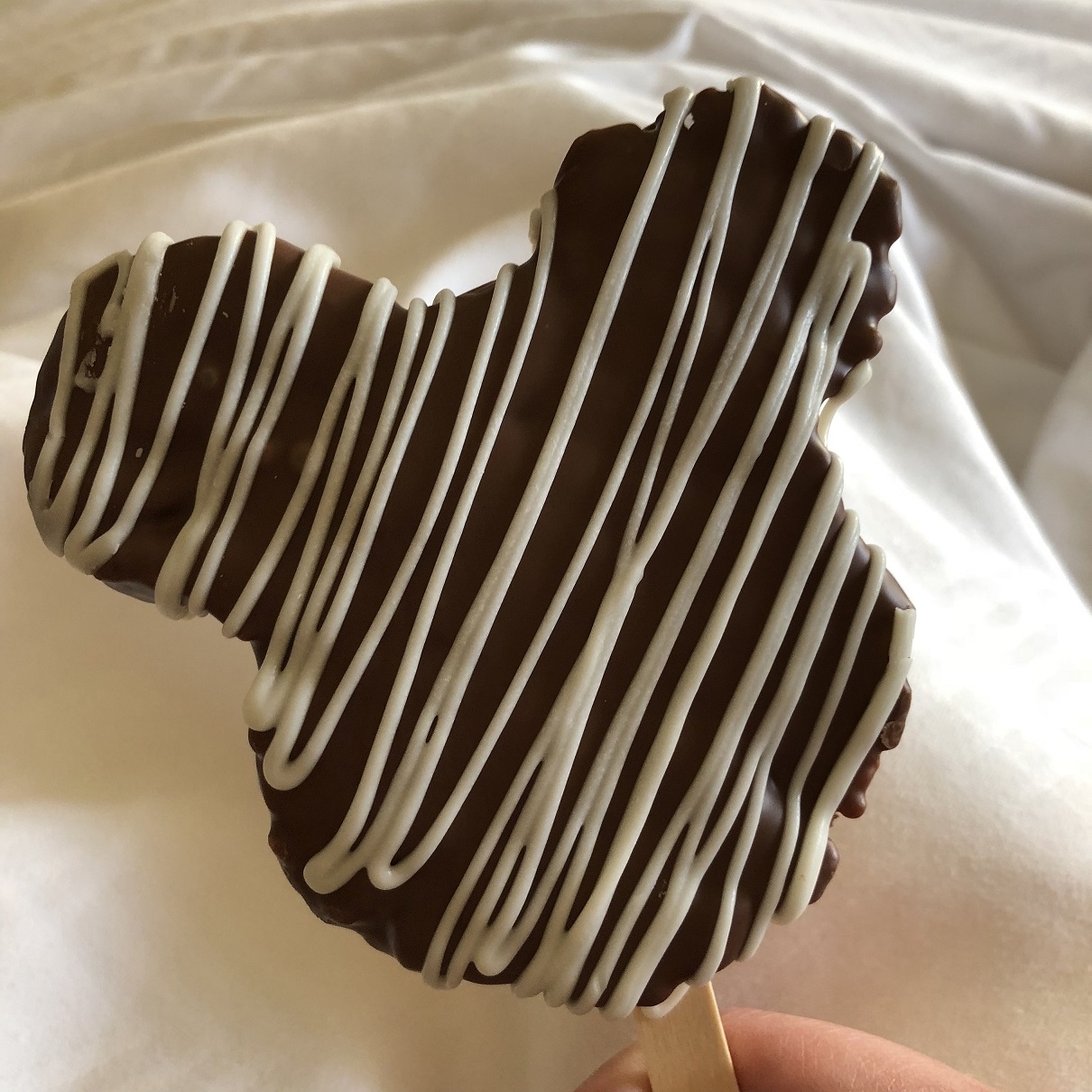 chocolate covered mickey mouse treat