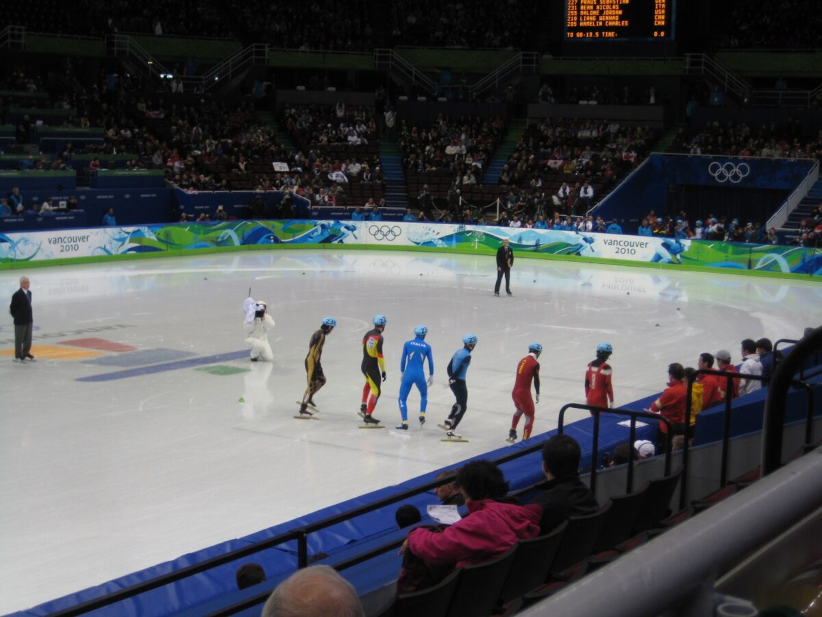 ice skating racers